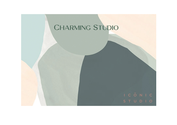 illustration du projet Charming Studio de la décoratrice d'intérieur Mélanie Alfon d'Iconic Studio